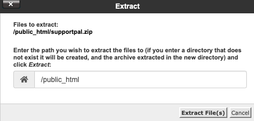 Extract Files