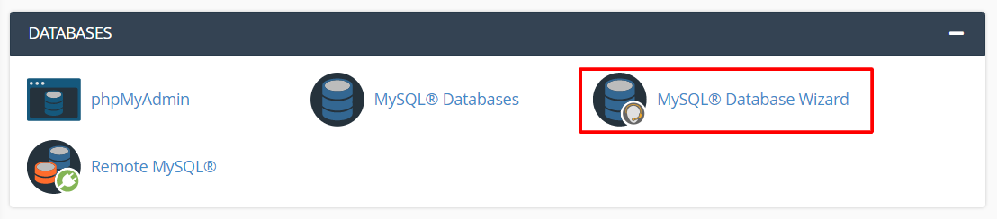 MySQL Database Wizard