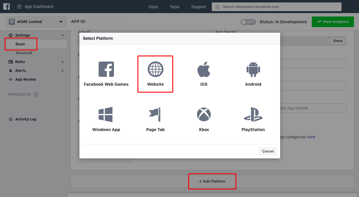 Facebook App Platform