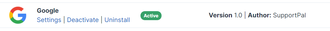 Google Third-Party Integration