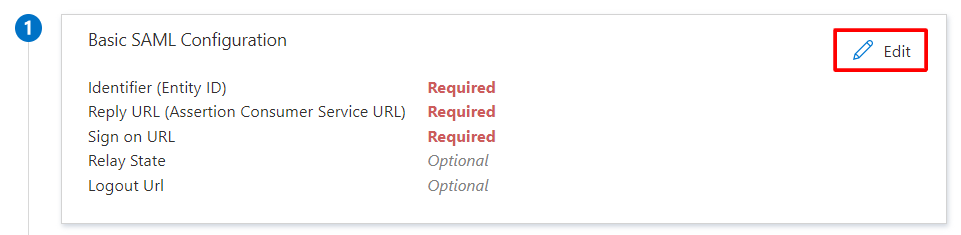 Microsoft 365 - Basic SAML Configuration