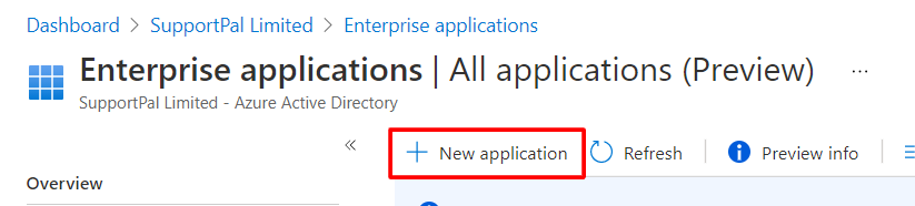 Microsoft 365 - New Application