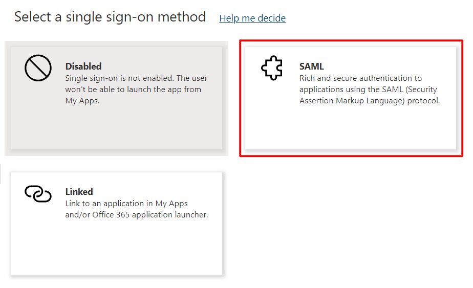 Microsoft 365 - SAML