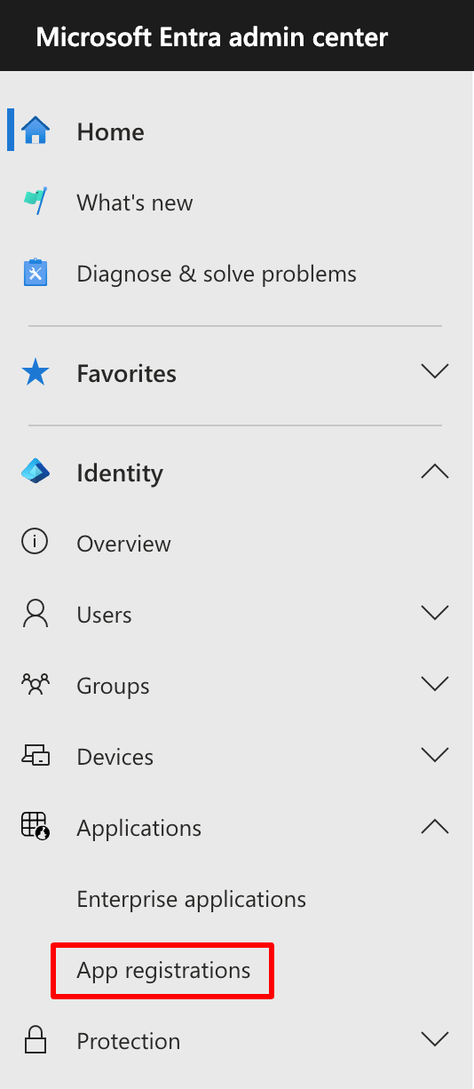 App Registrations