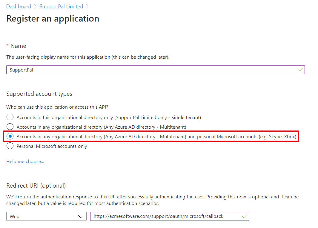 Register an Application