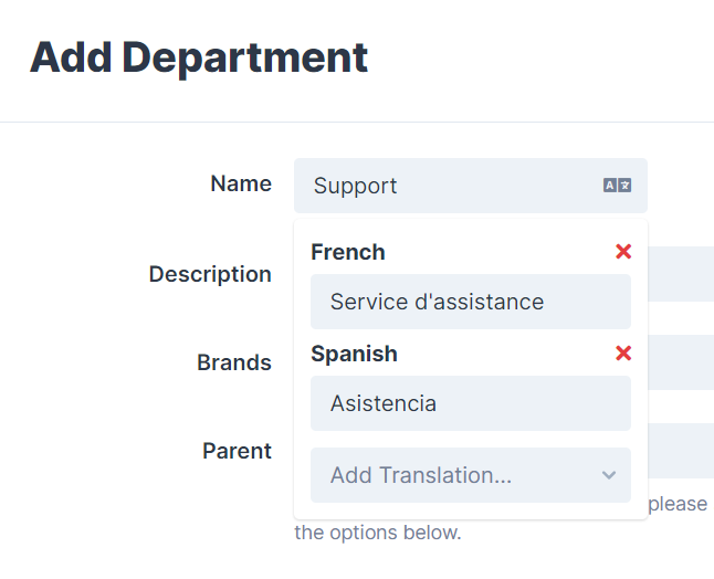 Translation Modal (filled)