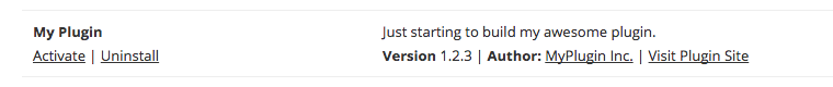 My Plugin