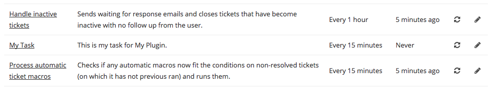 Custom Scheduled Task