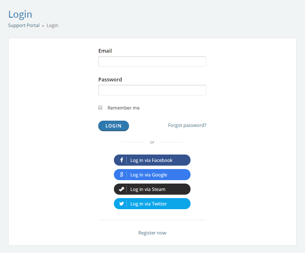 Social Login
