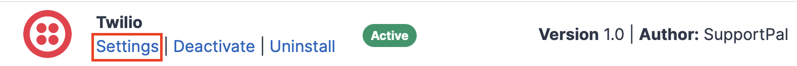 Twilio Third-Party Integration