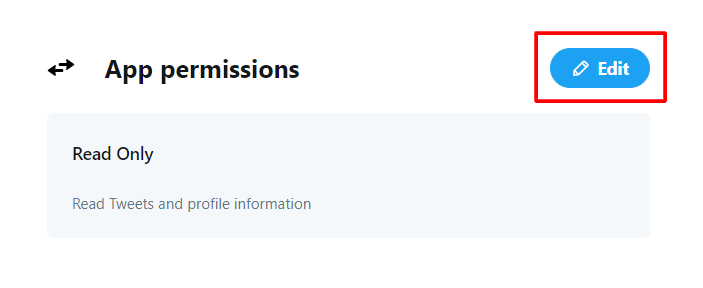 X App Permissions