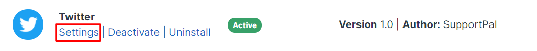 X Third-Party Integration