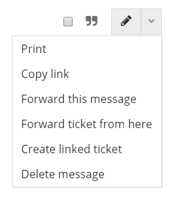 Message Actions